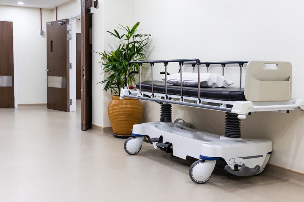 Hospital bed - emergency room beds