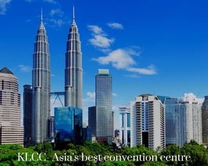 Kuala Lumpur Convention Centre - SE-Asia's most prefered business destination.