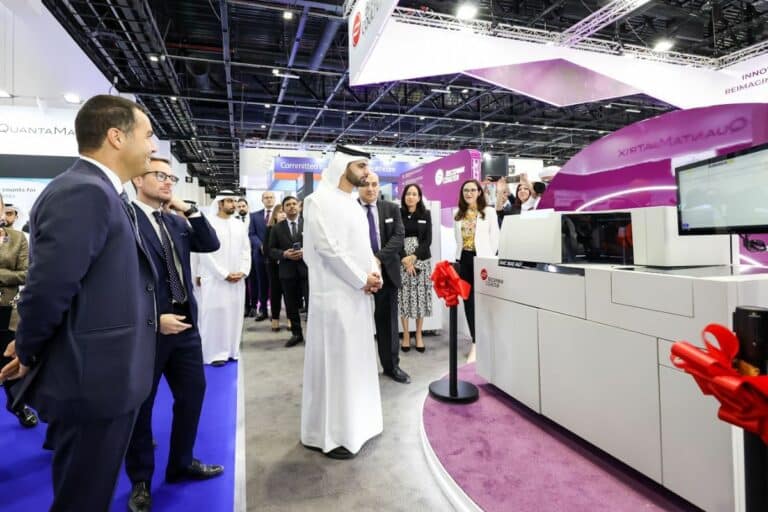 H.H. Sheikh Mansoor bin Mohammed bin Rashid Al Maktoum at Medlab