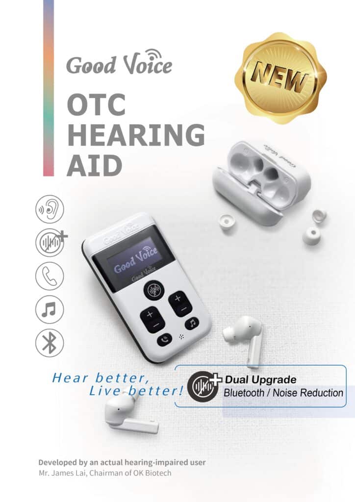 Next-Generation OTC Hearing Aid: OK Good Voice GV-SA360
